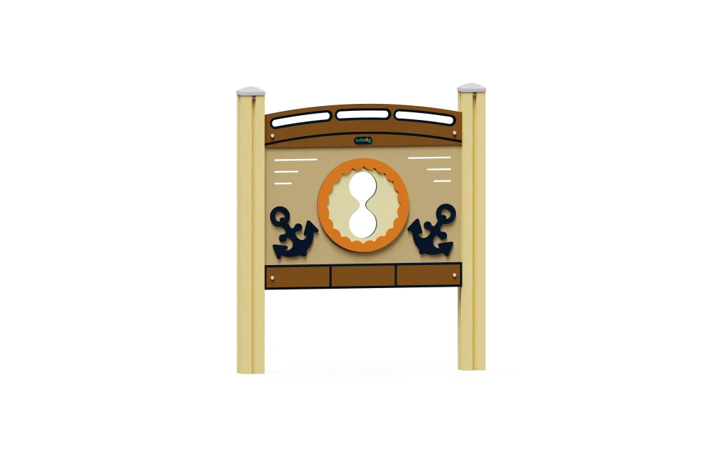 Playground activity panels, Outdoor wall play panels