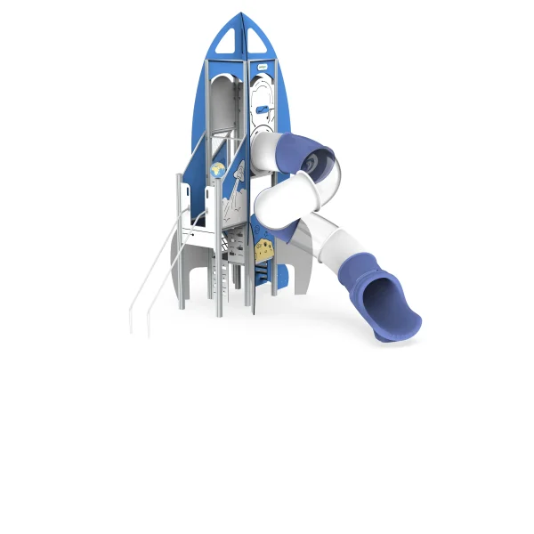 Children's tunnel slide playground, Outdoor slides for sale