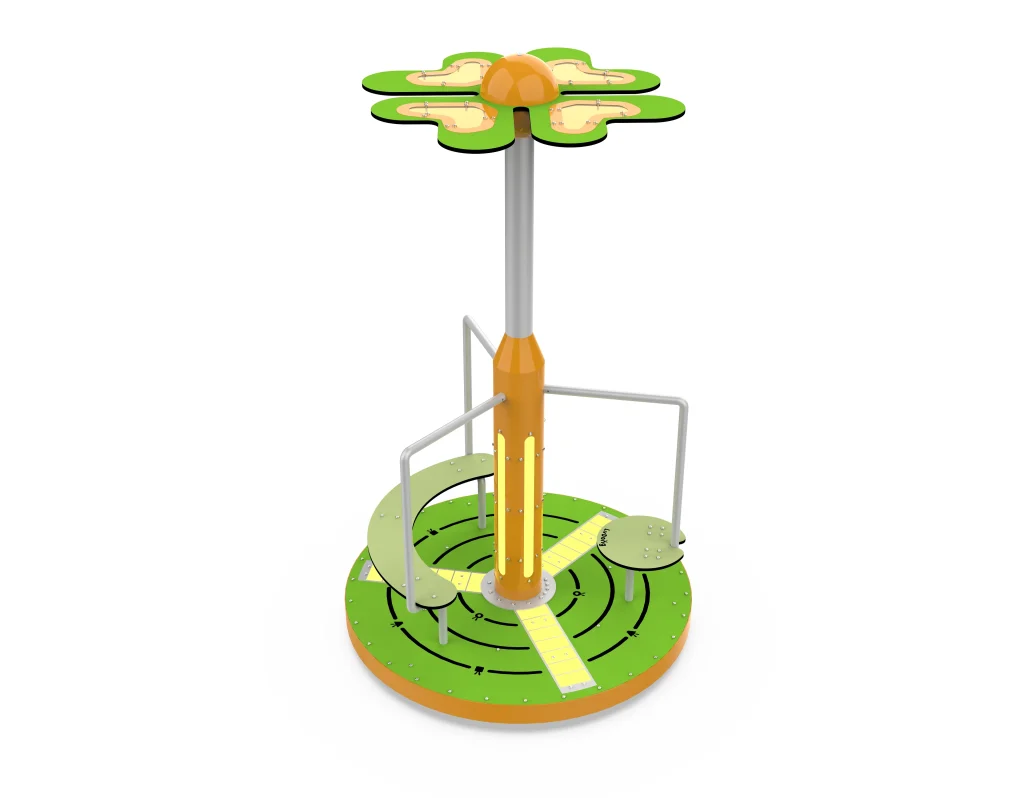 Playground spinning metal