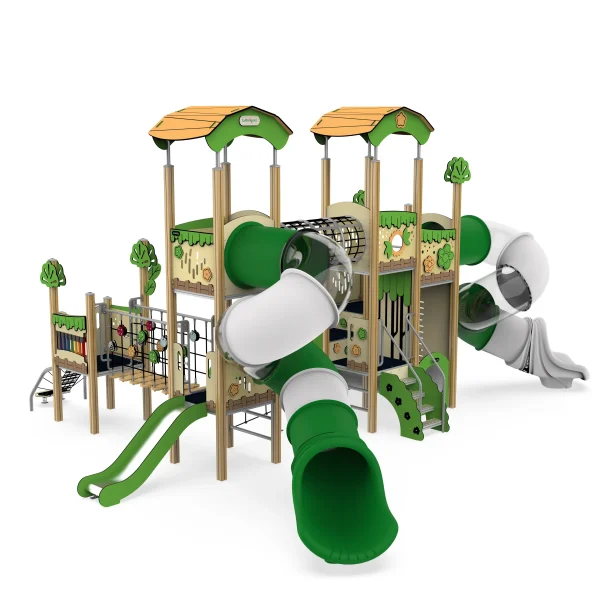 large playground slide