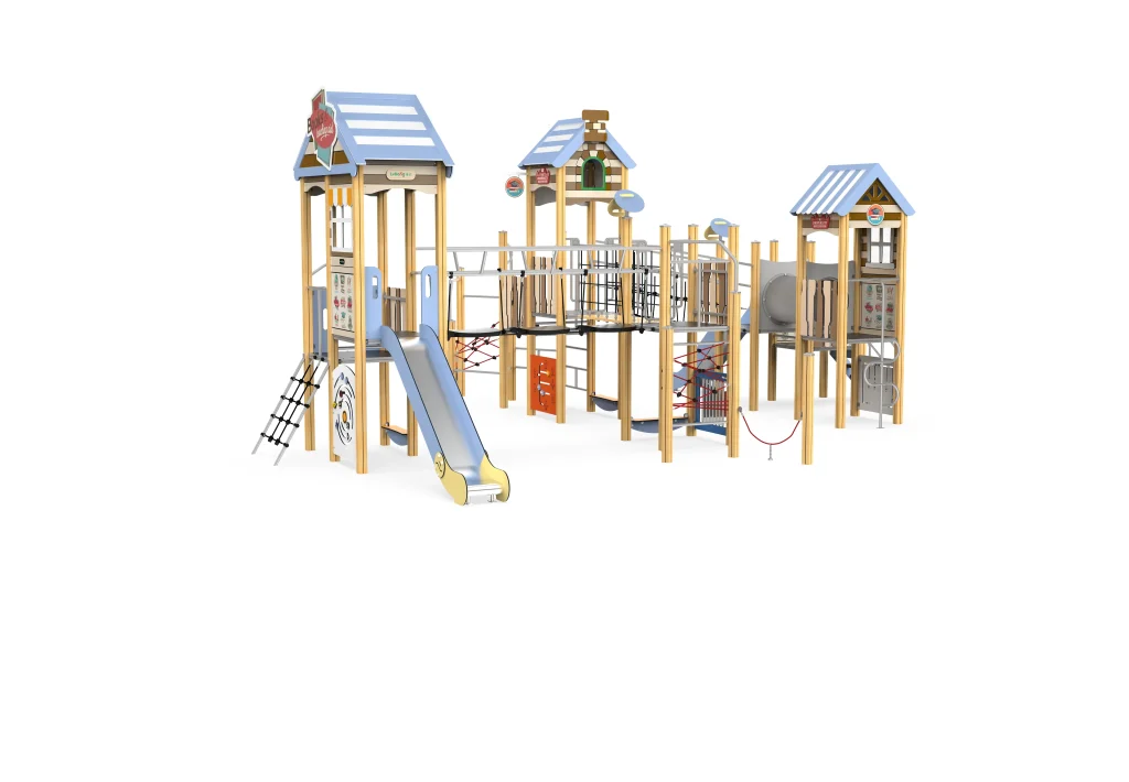 Outdoor slide play equipment manufacturer